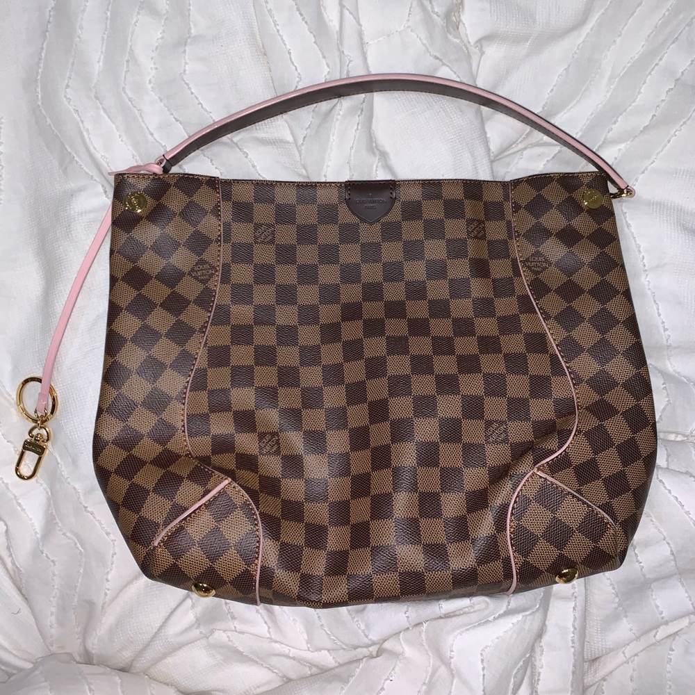 Louis Vuitton Damier Ebene Caïssa Hobo Bag